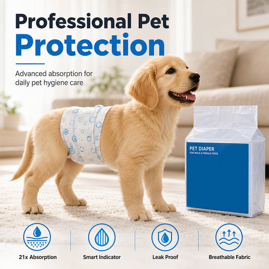 Breathable Disposable Pet Diapers