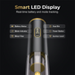 💨 Kabelloser Handstaubsauger für Auto & Zuhause – 20 kPa Saugkraft, LED-Display, 3h Laufzeit 🚗🏠