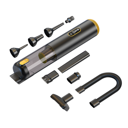 💨 Kabelloser Handstaubsauger für Auto & Zuhause – 20 kPa Saugkraft, LED-Display, 3h Laufzeit 🚗🏠