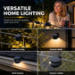 ☀️Vanntette solcelledrevne LED-takrenne-vegglamper for utendørs bruk
