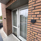 💡🔲 Quadratische Solar-Ambiente-Wandleuchte mit zwei Lichtfarbmodi – modernes Design & kabellose Freiheit! ✨
