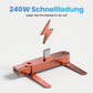 🔌📱 Schnellladeadapter mit 360° Handyhalter – laden & dabei Videos schauen ⚡