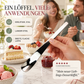 🥄🍮 Dessertlöffel aus Edelstahl mit langem Griff – ideal für Desserts, Eis & Kuchen ✨