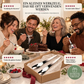 🥄🍮 Dessertlöffel aus Edelstahl mit langem Griff – ideal für Desserts, Eis & Kuchen ✨