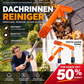 Dachrinnenreinigungswerkzeug ohne Klettern