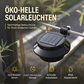 Wasserdichte solarbetriebene LED-Außenleuchten für Dachrinnen und Wände