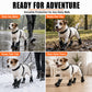 🐾🐕 Waterproof Anti-Drop Dog Boots with Adjustable Harness Suspender – bleiben sicher an den Pfoten! 💧