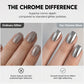 No-Bake Galaxy Chrome neglelakk – Lufttørkende, glansfull, salonglook