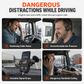 Trådløst Bluetooth-headset for kundeservice og lastebilsjåfører med ENC støyreduksjon og automatisk sammenkobling