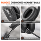 Trådløst Bluetooth-headset for kundeservice og lastebilsjåfører med ENC støyreduksjon og automatisk sammenkobling