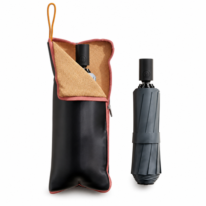 Absorb Umbrella Drips Instantly! Chenille Folding Umbrella Sleeve