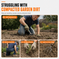 📢📢40% OFF !! ⏰Cordless Mini Tiller Cultivator – 21V Battery Power, Loosen Soil & Weed Your Garden Without the Cable 🏡