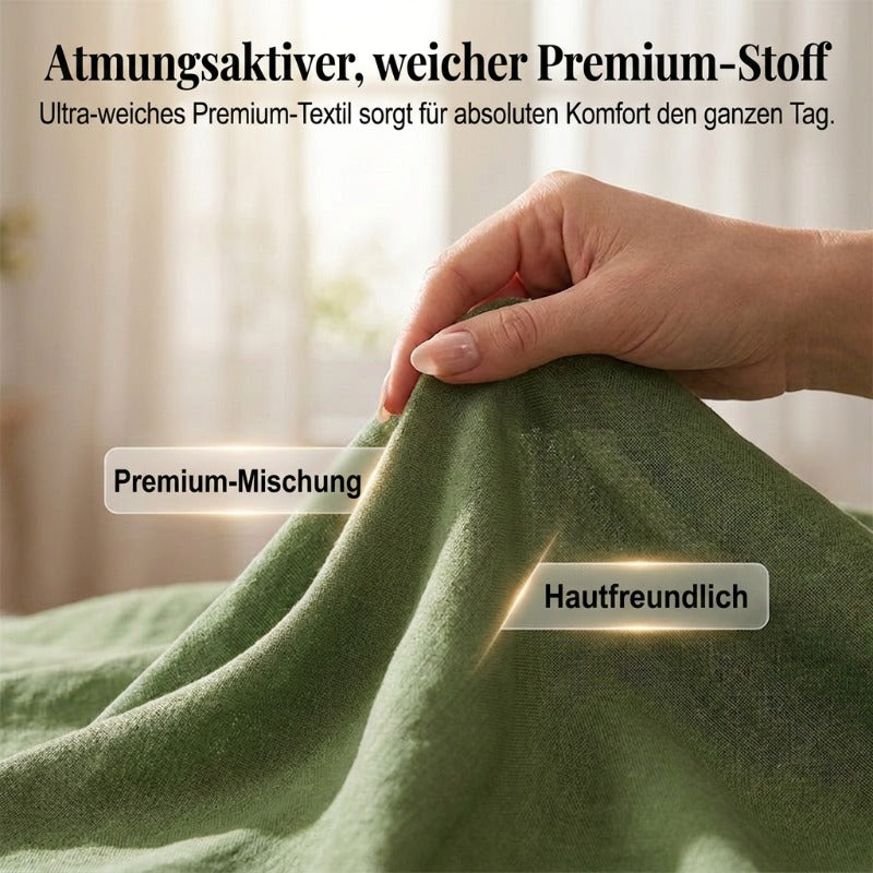 🌿✨ 50% Rabatt! Luftiges Casual Maxikleid mit V-Ausschnitt & Rüschen – Sommerlich, Leicht & Vielseitig für Freizeit & Urlaub