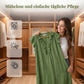 🌿✨ 50% Rabatt! Luftiges Casual Maxikleid mit V-Ausschnitt & Rüschen – Sommerlich, Leicht & Vielseitig für Freizeit & Urlaub