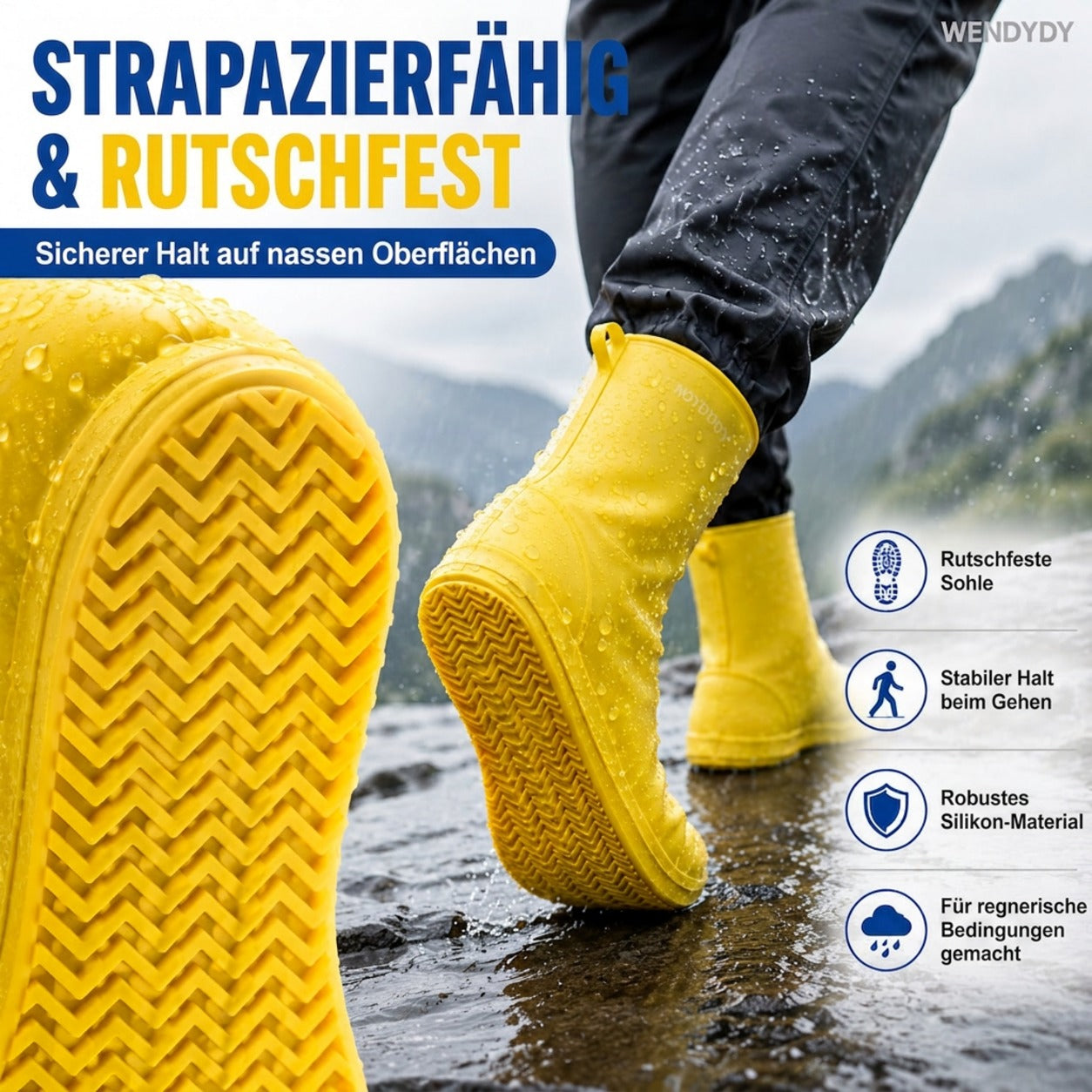 🥳HEISSER SALE 2026🥳💞50.000+ VERKAUFT!👵❤️ 50 % RABATT!  Dicke, abriebfeste, wasserdichte Überschuhe