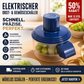 🎄✨50% RABATT! 🍇🧄 Transparenter elektrischer Obst- und Gemüseschäler – Schnell, einfach und effizient. Perfekt für die täglichen Küchenarbeiten!